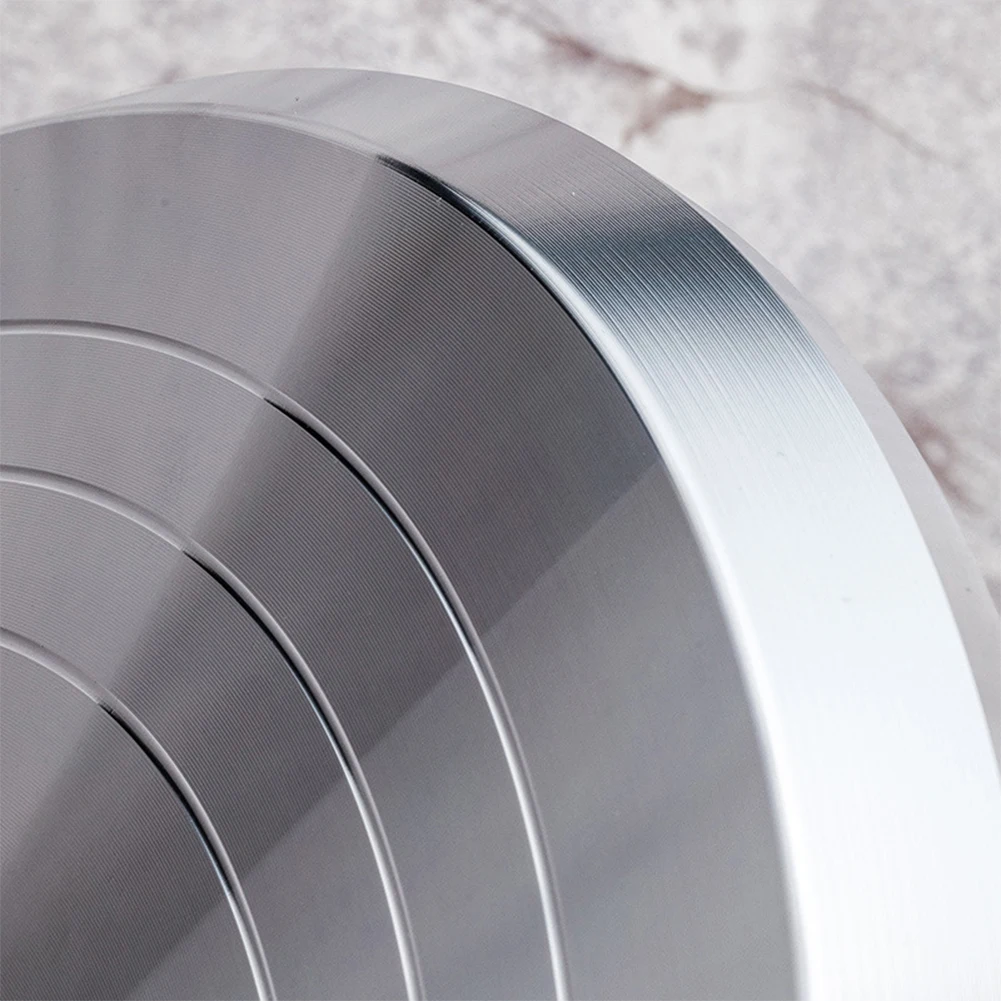 Кухонная подставка DIY вращающийся круглый дисплей из алюминиевого сплава для дома 12 дюймов нескользящие поворотные инструменты для торта украшения выпечки