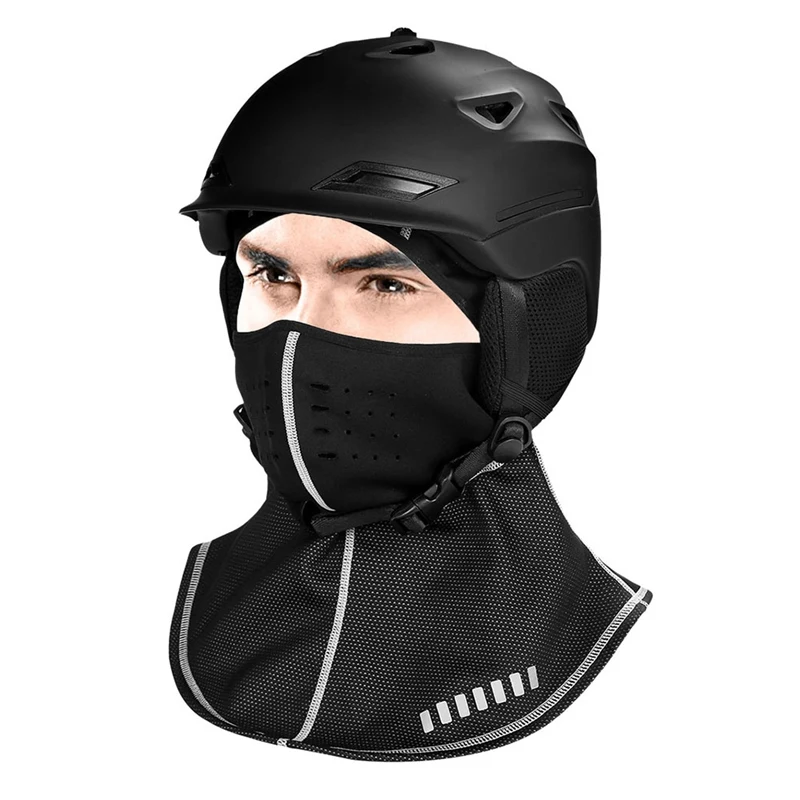 Езда на велосипеде Полный Балаклава для нанесения маски на лицо непромокаемые ветрозащитные термомаски для рта Защита зимние аксессуары на голову