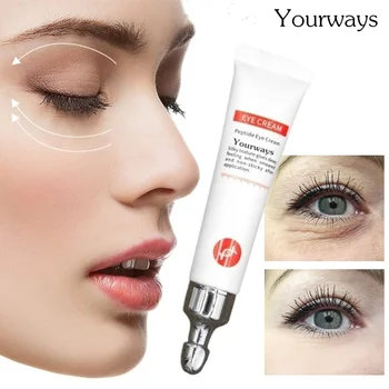 

YOURWAYS Eye Cream Peptide Collagen Serum Anti-Wrinkle Anti-Age Remover Dark Circles Eye Care Against Puffiness And Bags