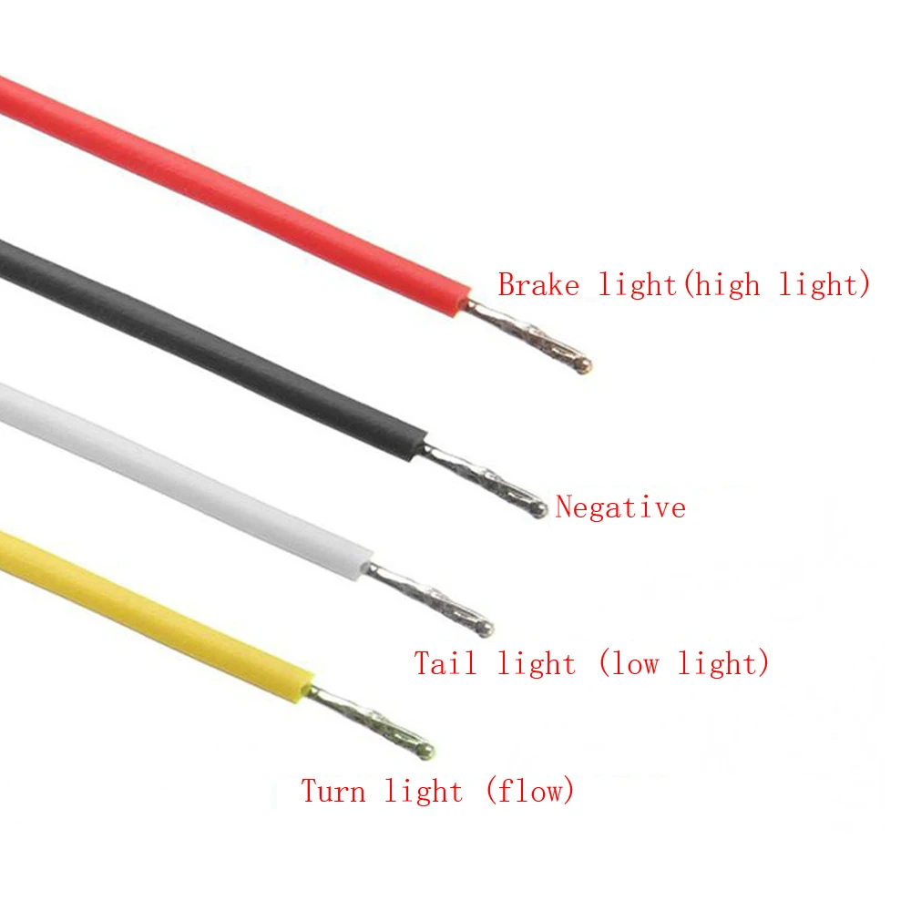 Kit Feu Stop Arrière Moto à Leds DENALI B6 Avec éclairage De Plaque Feu Arrière Moto à Leds