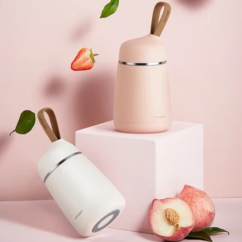 

Travel Thermos for Food 300ml Water Bottle 304 Stainless Steel Tumbler Big Insulated Coffee Mug Portable Vacuum Flask Thermal