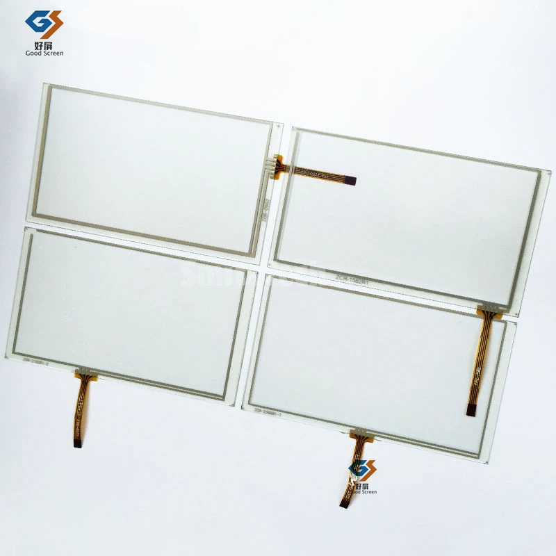 Painel de Vidro do Digitalizador do Tela Táctil Sensor 4-wire p n 4pin Zcr16742 165x100 mm 165x 100 mm - Imagem 2