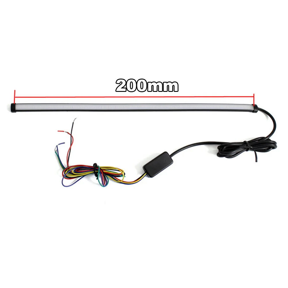 

20cm Turn Signal Light Accessories Parts Strip LED Taillights.DC 12-24V