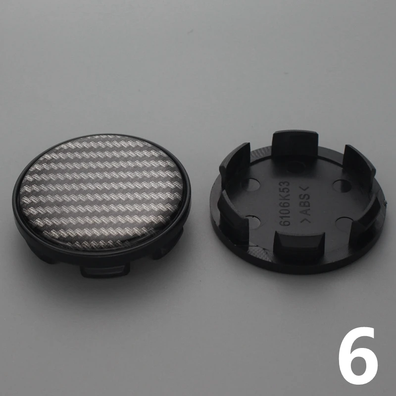 4pcs 53mm/48mm clip blank center cap for rims cap on wheel hubcaps no logo wheel cover cap 6