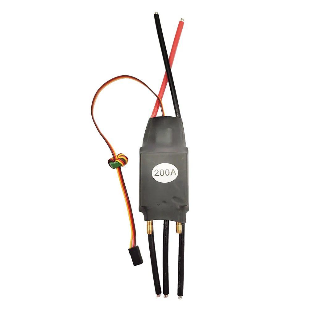 125A 200A ESC Brushless Motor Speed Controller ESC Spare Parts for RC Car Truck Boat