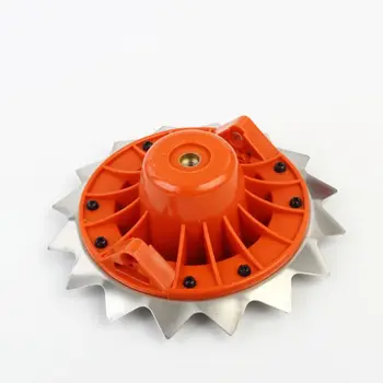 

Universal Garden Grass Trimmer Head Lawn Mower Blade Brushcutter Accessories with Double Sided Cutting Edge