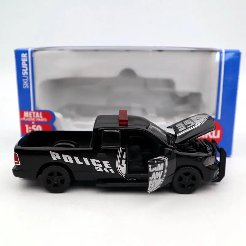 1/50 Siku 2309 Super RAM 1500 US-Police americain Dodge Pick up Metal Models Toys Diecast