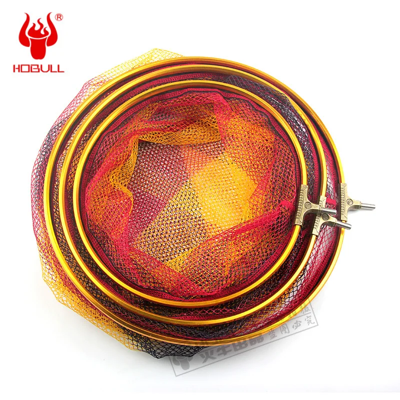 

AC Adapter Landing Net Head Color Gelatinization Fish String Bag 30-35 40cm Landing Net Head