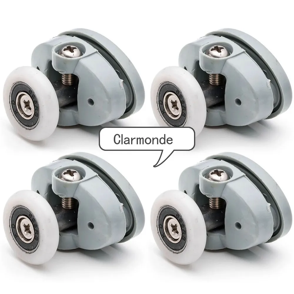 Shower Cabinet Roller Wheel 2pcs4pcs 8pcs Butterfly Single Shower Door Rollers/Runners/Wheels/Pulleys 23mm /25mmwheel