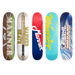 Double Rocker Skateboard Maple Wood Accessories Deck Adult Teenage Skateboard Professional Action Kaykay Sports Equipment