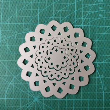 

Round Border Frame Set Metal Cutting Dies for DIY Scrapbooking Photo Album Decorative Embossing Paper Card Crafts Die Cut 2020