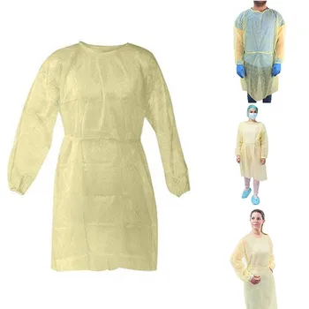 

Disposable Protection Gown Home Outdoor Protective Isolation Clothing for Outdoor Cycling Anti-fog Anti-particle