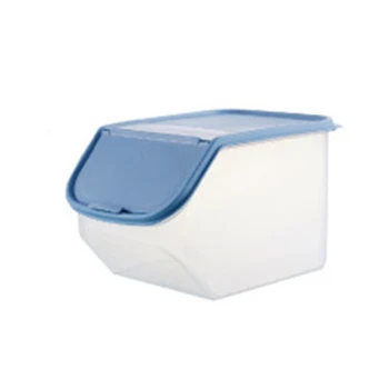 

Newest Kitchen Grain Storage Box Extra-Thick Stackable Storage Box Refrigerator Fresh-Keeping Can Rice Bucket