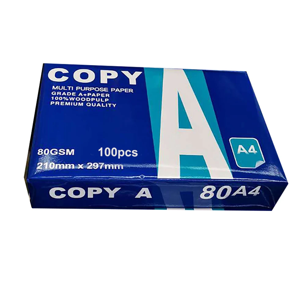 Russia Raw Wood Pulp White Paper Office A4 Printer Paper 80g