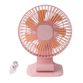 

Mini Portable Clip Fan USB Rechargeable Desktop Air Cooling Cooloer Appliance A0NC