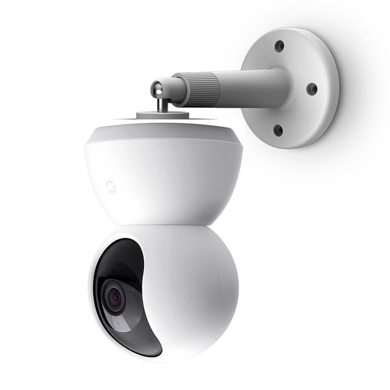Base Bracket For Xiaomi Mijia 1080P Smart Camera No Drilling Sticking Hoisting Wall Hanging Inverted Installation Holder Stand camera holder camera holder stand security camera stand security camera bracket security wall mount bracket security camera mount camera mounting base camera mount panel