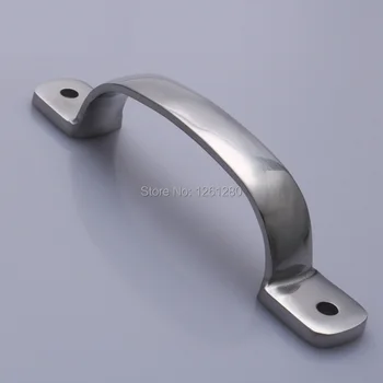 

solid Stainless steel bow door handle industrial cabinet heavy equipment knob chassis cabinet pull toolbox handle hardware