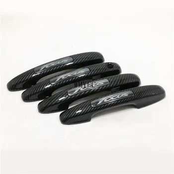 

For Ford for Focus Mk4 2019 2020 Car Exterior Door Handle Covers Trim Styling Carbon Fiber