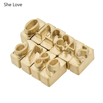 

Chzimade Alphabet Number Leather Stamp Set Mold For Stamp Press Cutter Punching Hand Tool Diy Leather Cutting Craft