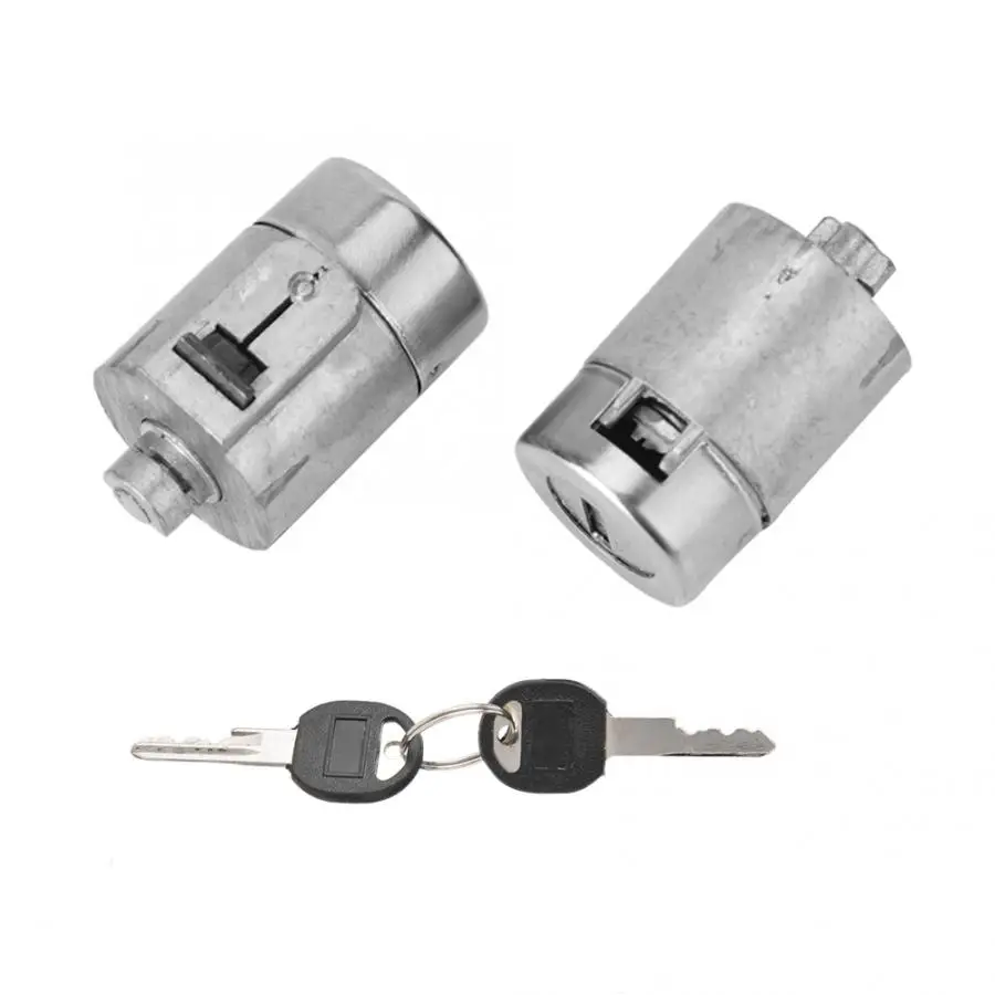 Набор цилиндров для автомобильных дверей с 2 клавишами подходящими Chevy C1500