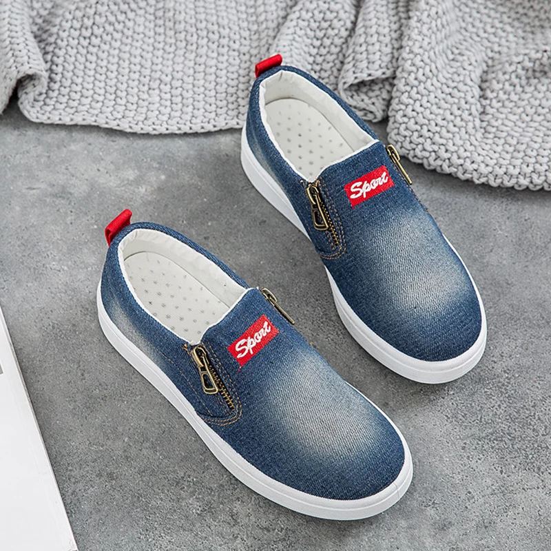 denim tennis shoes