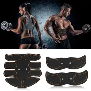 

Battery Type Fat Burning Muscle Strengthening EMS Intelligent Abdomen Training Patch Fat Burning Slimming Abdomen Patch