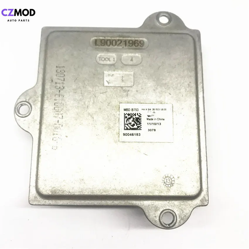 CZMOD Original 90046183 Headlight LED Driver Module DRL Ballast L90021969 L90020949 MBD B753 car accessories(used) | Автомобили и