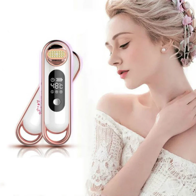  Ultrasonic RF Lifting Machine Face Lifting Whitening Skin Rejuvenation Radio Frequency Device Wrink