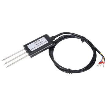 

0-10V 2-In-1 Soil Temperature Humidity Sensor Soil Moisture Sensor Transmitter
