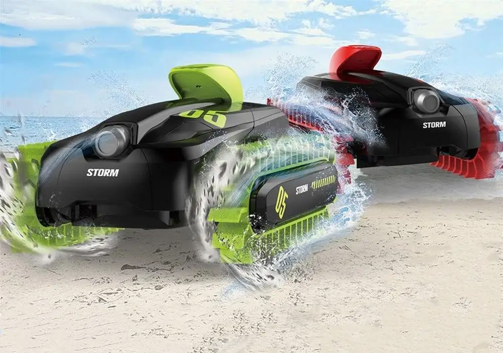 

Amphibious Deformation Remote Control Car Stunt Charging Crawler Roll Vehicle Toys Off-Road Model Toy Land And Water Deformation
