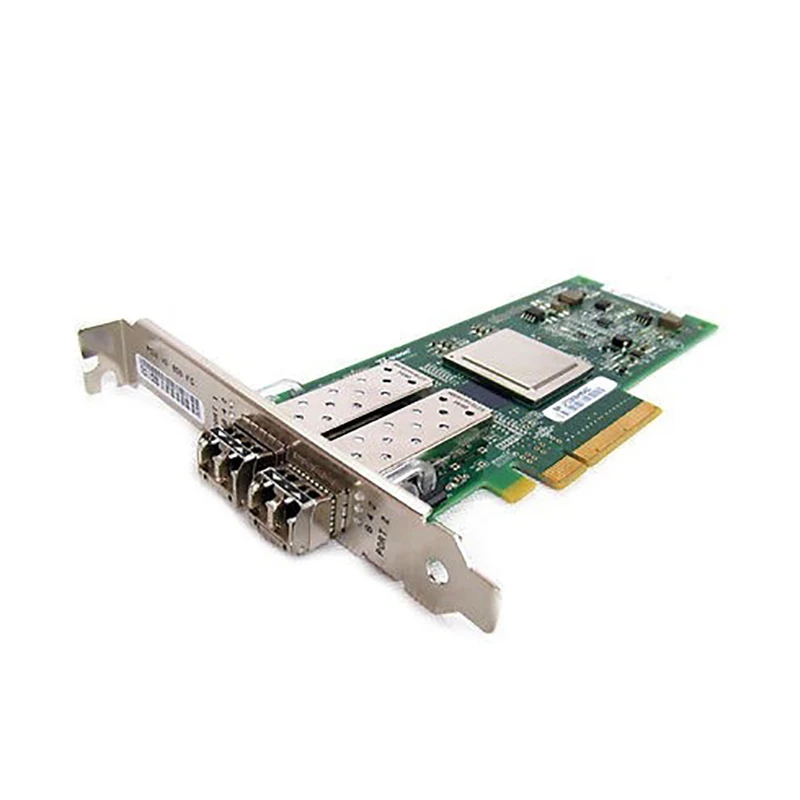 QLogic QLE2562-CK QLE2562 2 порта 8 Гбит/с двойной SFP + FC SR-Optical PCIe контроллер карта памяти HBA |