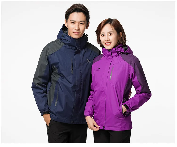 Женская GORE-TEX куртка, три в одном, матовый и толстый комплект из двух предметов, дизайнерский осенне-зимний открытый водонепроницаемый популярный