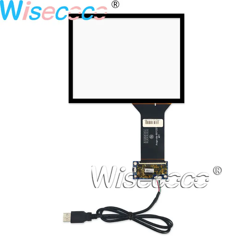 Touch Panel Wisecoco 8 дюймов ЖК-панель ips дисплей HJ080IA-01E с емкостным сенсорным экраном дигитайзер с HDMI LVDS USB плата контроллера - Цвет: Touch Panel