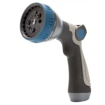 

Hose Nozzle Garden, Metal Spray Nozzle High Pressure, 8 Patterns Thumb Control
