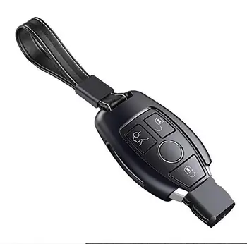

Aluminum Alloy Smart Remote Key Case Fob Cover Shell for Mercedes Benz A B C E S Class ML SLS R GLK SLK CLA AMG GLC