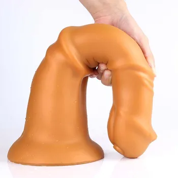 Hot Selling Huge Dildo Sex Toys Women Fist Masturbators Vaginal Anal Butt Plug Dilator Big Horse Dildo Faloimetor For Women 4