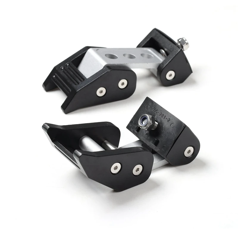 Защелка капота из нержавеющей стали Замок капота Catch Kit для 2007- Jeep Wrangler Jk/Jku-2 шт(серебро