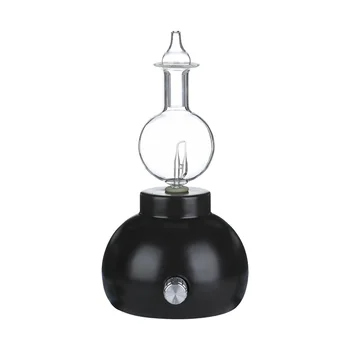 

DEKAXI New Ceramic Glass Aromatherapy Pure Essential Oils Diffuser Round shape Air Nebulizer Humidifier as gift for home office