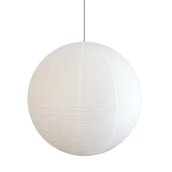 Nordic style handmade round paper decorative chandelier lampshade