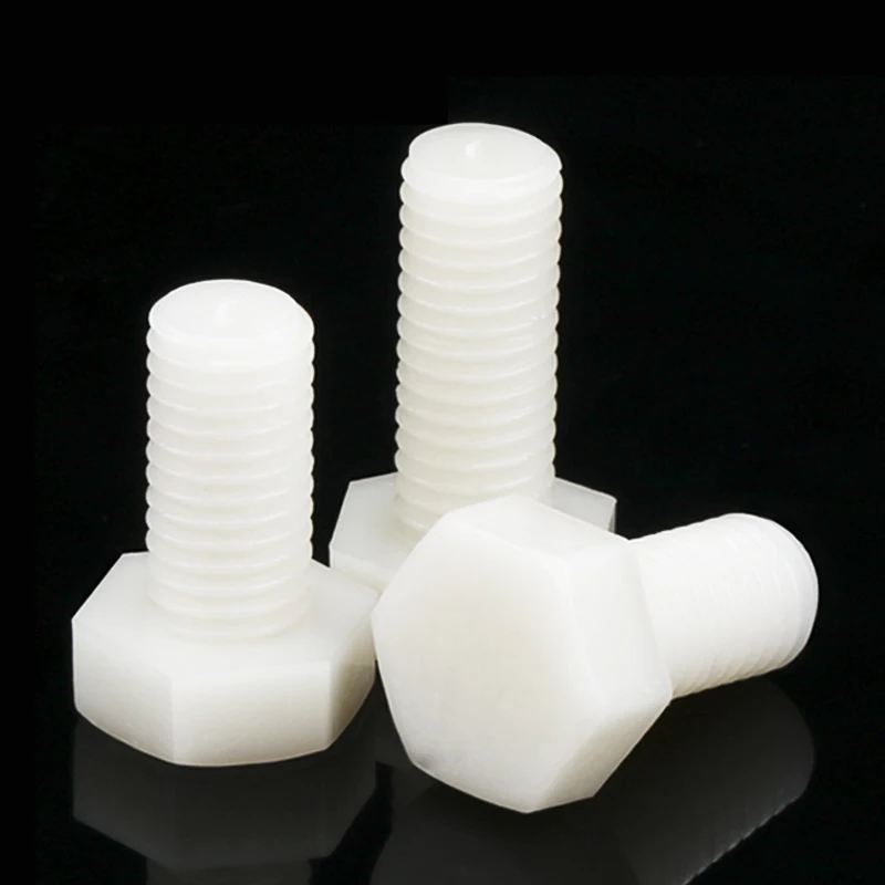 20 Viti Di Plastica A Testa Bombata In Nylon, M3, M4, M5, M6, 10 - Foto 7