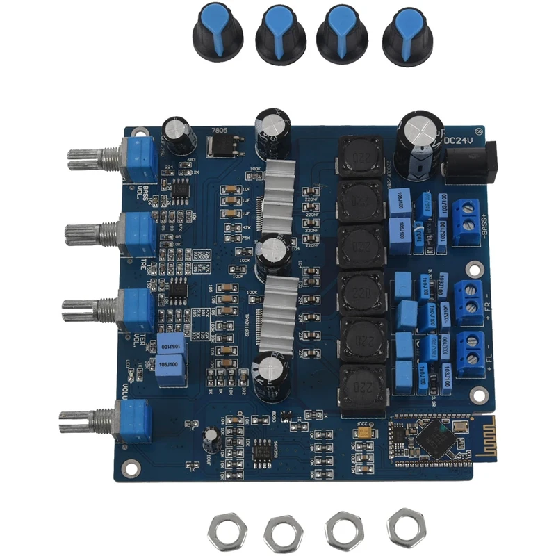 AAAE Top-TPA3116 2,1 50WX2+ 100 Вт+ Bluetooth класс D усилитель мощности