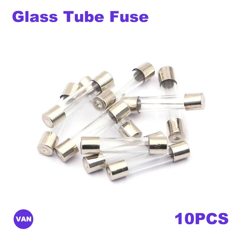 10pcs/lot Free Shipping One Sell 5x20mm、6x30mm Fast Blow Glass Tube Fuses 250V 0.5 1 2 3 4 5 6 8 10 15 20 25 30 A AMP Fuse |