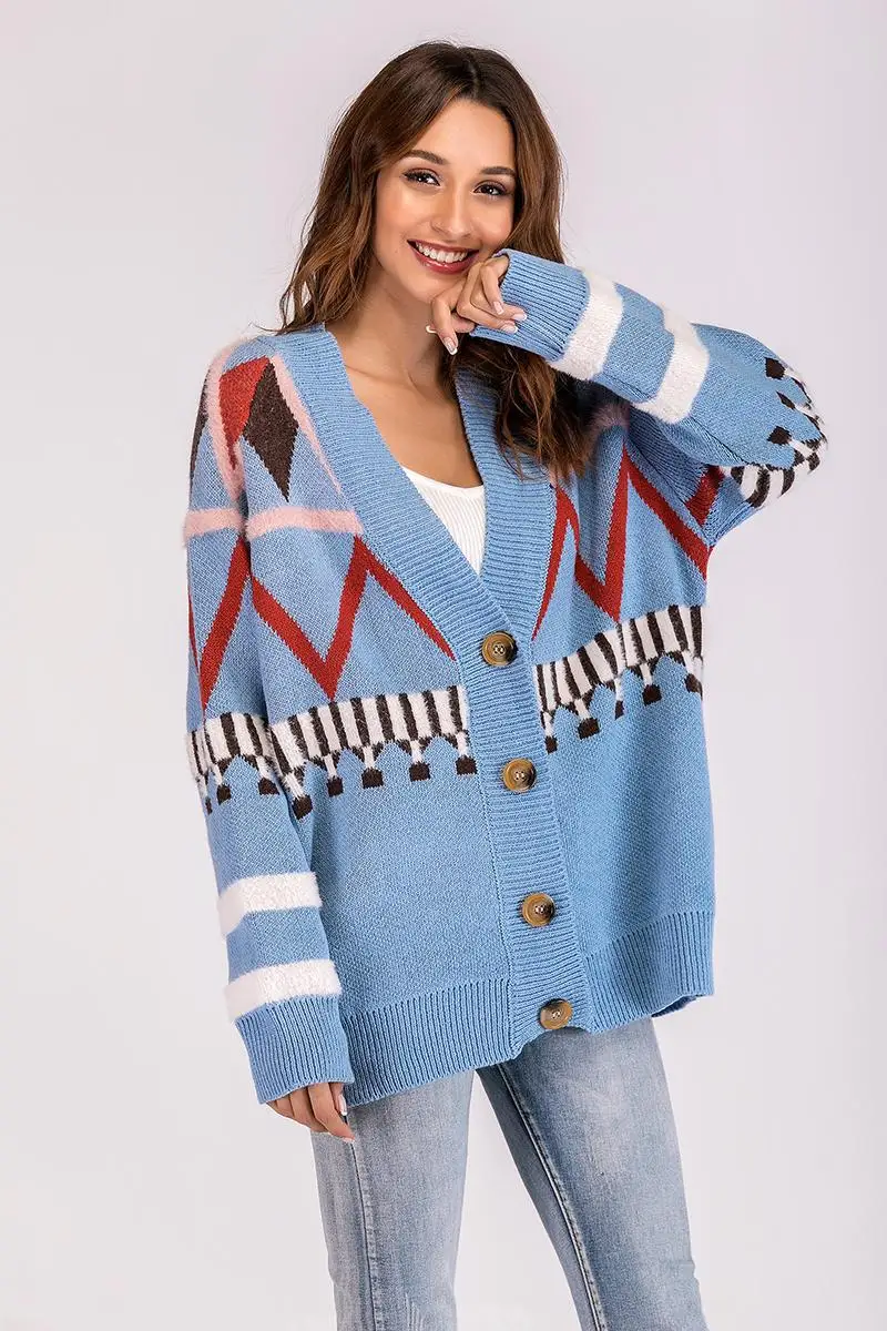 2019 осенне-зимний женский свободный свитер женский Универсальный утепленный Кардиган Верхняя одежда Куртки Топы