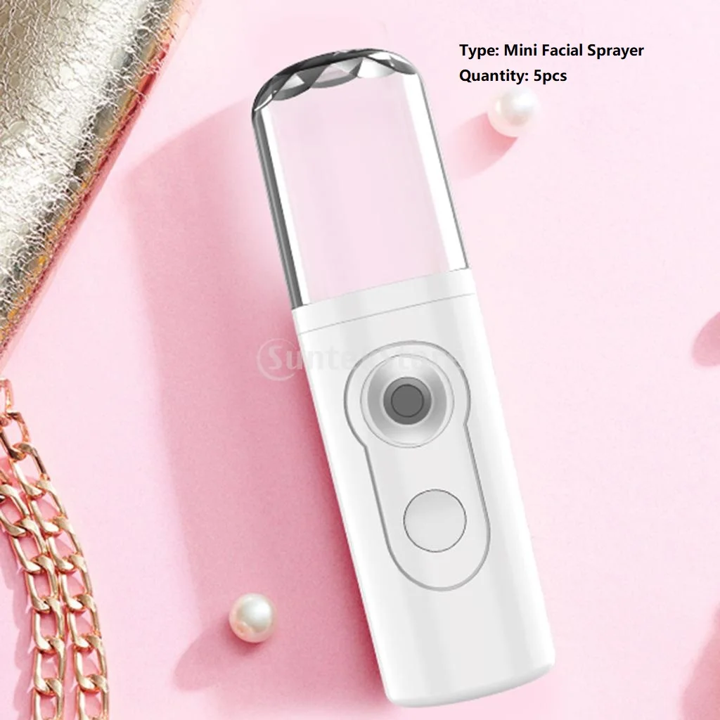 Facial Humidifier Spa Rechargeable Face Sprayer Mister Salon 2/3/4/5/6pcs