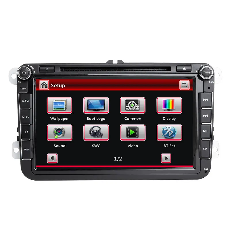 2 Din Автомобильный dvd-плеер для VW Volkswagen Passat b6 b7 amarok Skoda Octavia Superb 2 T5 Golf 5 сиденье Jetta leon радио gps навигация