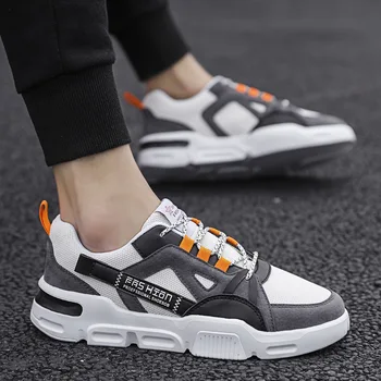 

2020 New Summer Breathable Shoes Mens White Trendy Shoes Autumn Trend of Sports and Leisure Mens sneakers Runing Shoes