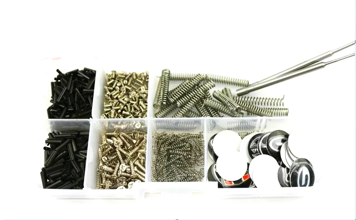 

Full Accessories For Remote Key Mounting Bolt Key Screw And Spring Key Emblem button Sticker For Flip Key Transponder Keys