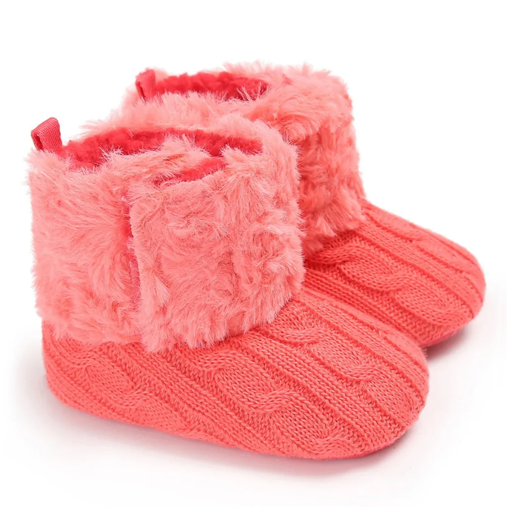 Kids Shoes Winter Toddler Kid Baby Girls Cute Toddler First Walk Winter Casual Warm Shoes Kinderschuhe#CL3