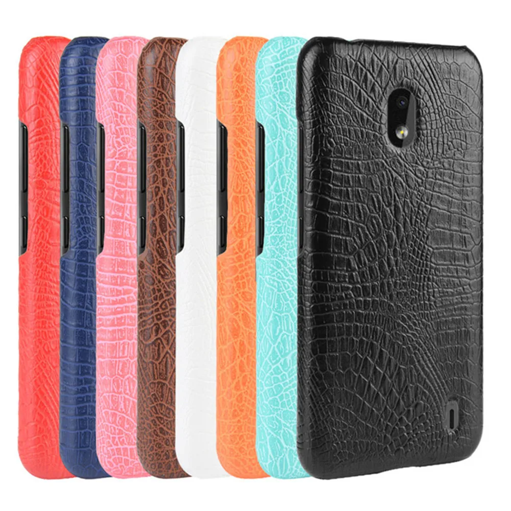 

For Nokia 2.2 Case Luxury Crocodile Skin PU Leather Thin Hard Back Cover Case For Nokia2.2 TA-1188 TA-1183 TA-1191 Phone Cases