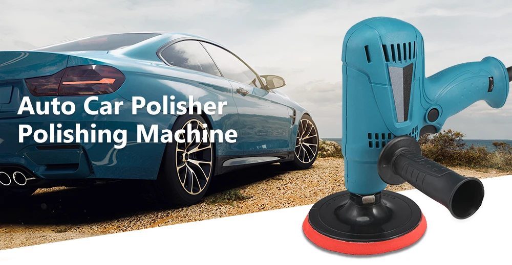 600W Grinder Polishing Sanding Machine Auto Car Polisher 1- 6 Gear Speed Adjustable Waxing Tools Car Accessories Powewr Tools